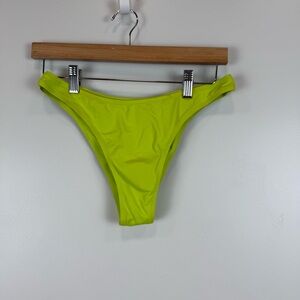 Fisch Econyl Lime Bikini Swim Bottoms ONLY Women's Size Large